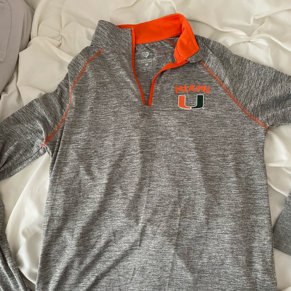 University of Miami Quarterzip